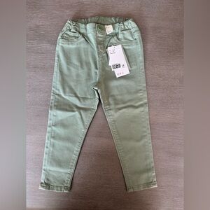 H&M Kids Green Skinny Jeans Size 3T